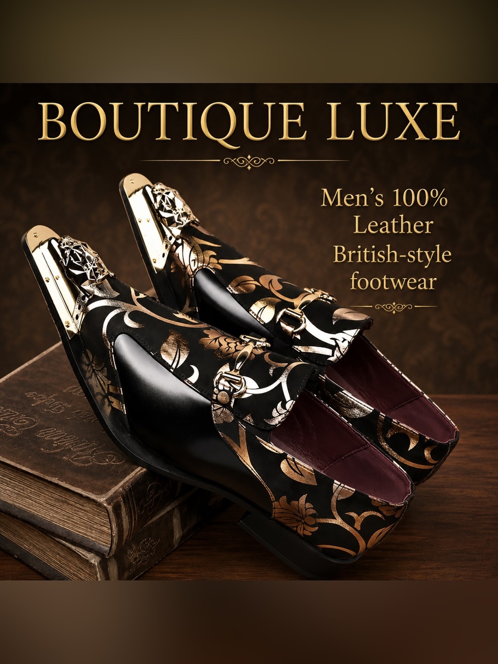 Iron Headed British-style Men’s Luxe Loafer